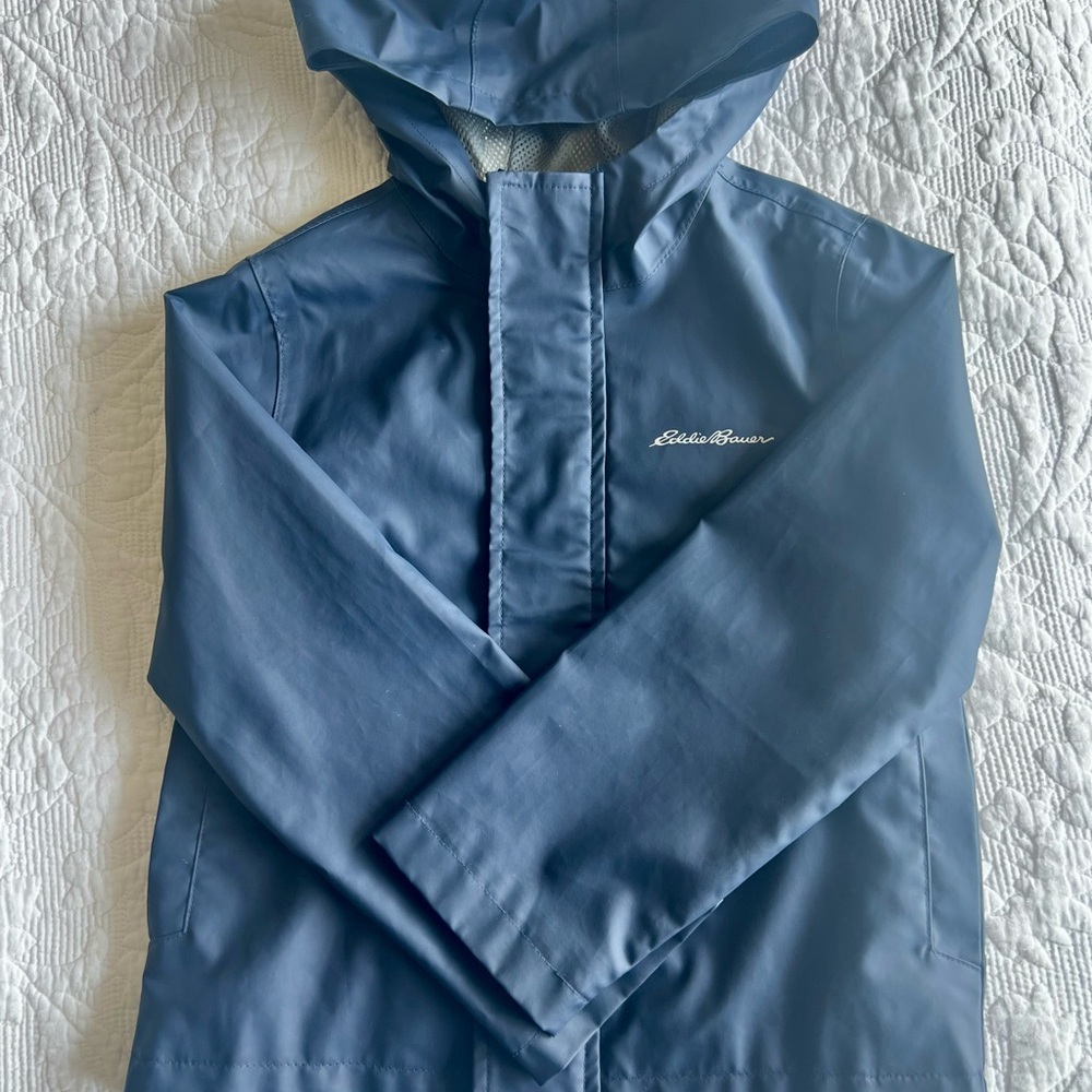 Eddie Bauer Kids Navy Blue Rain Jacket